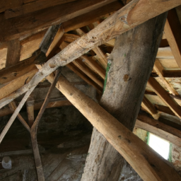 La charpente bois : techniques et savoir-faire du charpentier à Le Port